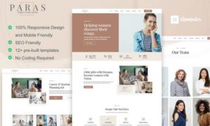 Paras – Business Coach for Women Elementor Template Kit