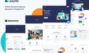 Paylite – Online Payment Gateway Elementor Template Kit