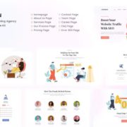 Pejwan – SEO & Digital Marketing Agency Template Kit