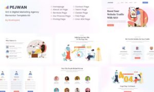 Pejwan – SEO & Digital Marketing Agency Template Kit