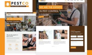 Pestco – Pest Control Elementor Template Kit