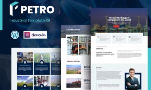 Petro – Industrial Elementor Template Kit