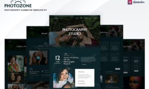 Photozone – Photography Elementor Template Kit