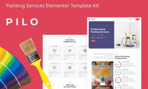 Pilo – Painting Services Elementor Template Kit