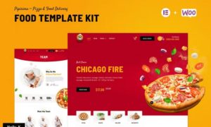 Pipirima — Pizza & Food Delivery Elementor Template Kit