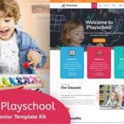 Playschool – Childcare & School Elementor Template Kit