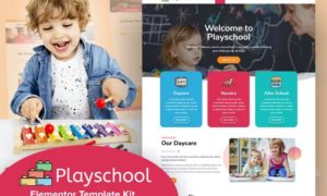 Playschool – Childcare & School Elementor Template Kit