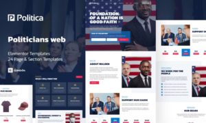 Politica – Politician & Public Servant Elementor Template Kit