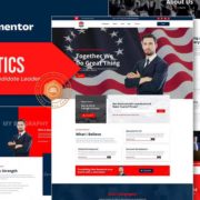 Politics – Political Candidate Leader Elementor Template Kit