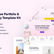 Potua – Creative Portfolio & Agency Elementor Template Kit
