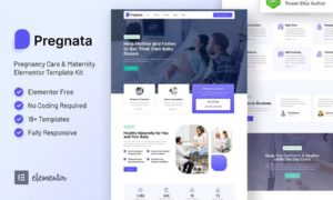 Pregnata – Pregnancy Care & Obstetrician Elementor Template Kit