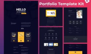 Propus — Web Designer Portfolio Elementor Template Kit