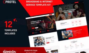 Protel – Broadband & Internet Provider Template Kit