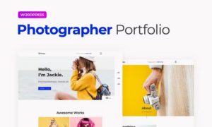 Proto – Photographer Portfolio Template Kit