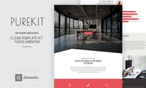 Purekit – Creatives & Business Elementor Template Kit