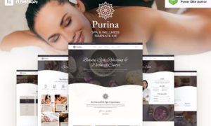 Purina – Spa & Wellness Elementor Template Kit