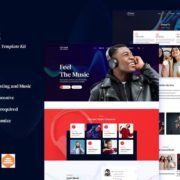 Qcast – Podcast & Music Elementor Template Kit