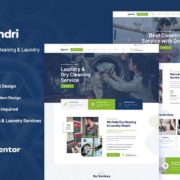 Qondri – Dry Cleaning & Laundry Elementor Template Kit