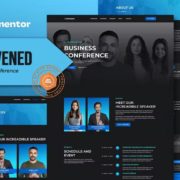 Qonvened – Event & Conference Elementor Template Kit