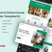 Qourse | Education & Online Course Elementor Template Kit