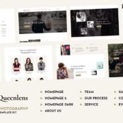 Queenlens – Portfolio & Photography Elementor Template Kit