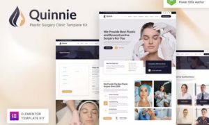 Quinnie – Plastic Surgery Clinic Elementor Template Kit