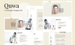 Quwa – CV Resume Template Kit