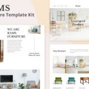 Rams – Furniture eCommerce Elementor Template Kit