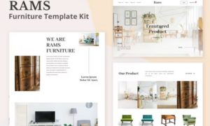 Rams – Furniture eCommerce Elementor Template Kit