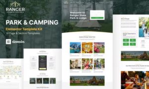 Ranger – Camping & Adventure Elementor Template Kit