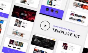 RareRadio | Music & Streaming Elementor Template Kit