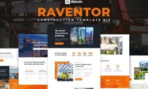 Raventor – Construction & Architecture Elementor Template Kit