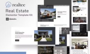 Realtee – Real Estate Elementor Template Kit