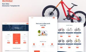 Rebike – Rent Bike Elementor Template Kit