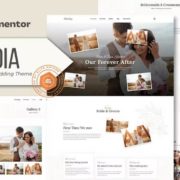 Redia – Elegant Wedding Theme Elementor Template Kit