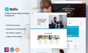 Refix – Appliance Repair Company Elementor Template Kit