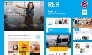 Reh – Agency Elementor Template Kit