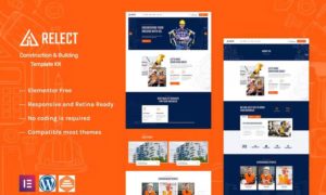 Relect – Construction & Building Elementor Template Kit