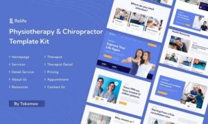 Relife | Physiotherapy & Chiropractor Elementor Template Kit