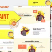 Repaint – Painting Company Service Elementor Template Kit