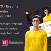 Resco – Resume Elementor Template Kit
