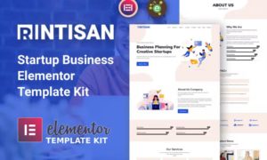 Rintisan – Startup Business Elementor Template Kit