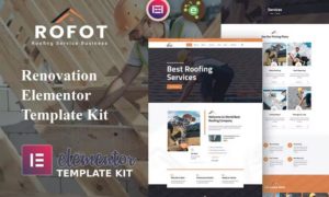 Rofot – Renovation Elementor Template Kit