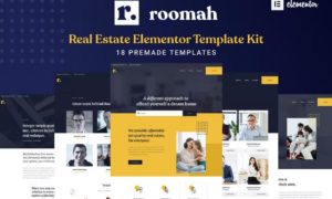 Roomah – Real Estate Agent Elementor Template Kit