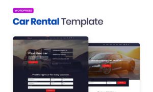 Rotors – Car Rental Elementor Template Kit