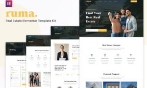 Ruma – Real Estate Elementor Template Kit