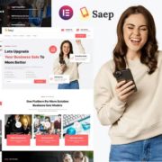 Saep – eCommerce App SaaS Showcase Elementor Template Kit