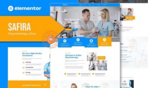 Safira – Physiotherapy Elementor Template Kit