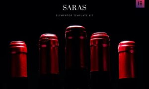 Saras – Wine Template Kit