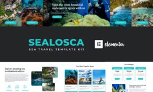 Sealosca – Sea Adventure Travel Template Kit